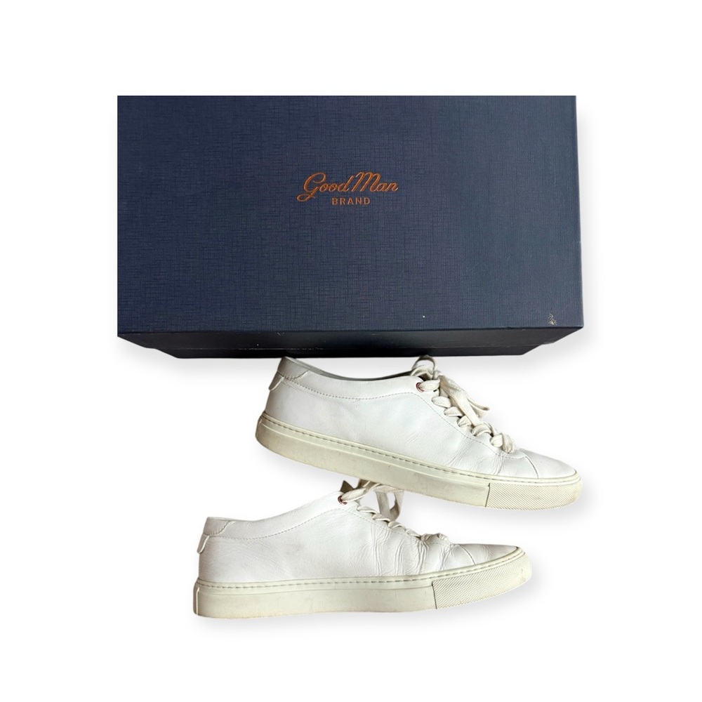Goodman Brand Edge Lo-Top Sneaker: Mono, White - Size 10.5 - Picture 2 of 8